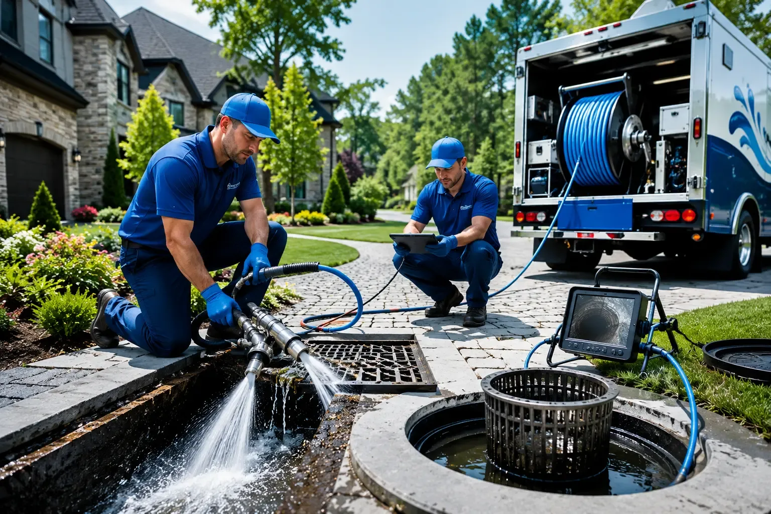 Local outdoor drain cleaning professionals in Hillman, MI